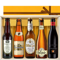 お中元 父の日 ビール ギフト ヨーロッパ クラフトビール 詰め合わせ イギリス ドイツ ベルギー フランス スペイン 330ml 5本 ピルスナー ビエールギャルド スコッチエール 飲み比べ