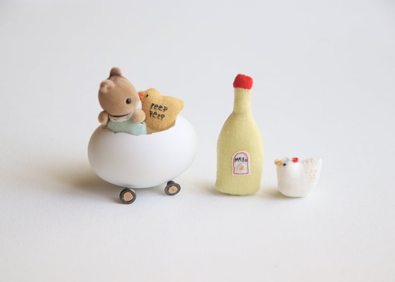 ミニクッション:マヨネーズ | buchi ミニクッション:マヨネーズ | buchi