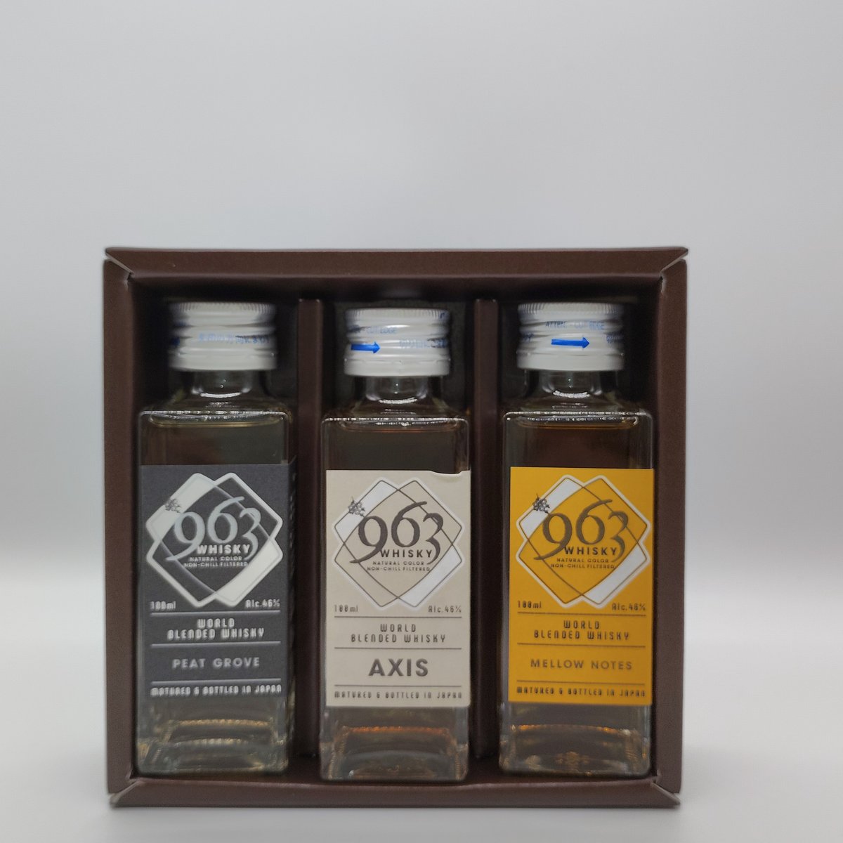 963 ウイスキー3本セット | 道の駅ばんだいオンラインショップ