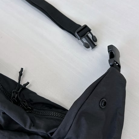"H.M.W.S" Nylon Shoulder Bag(両面刺繍)