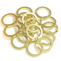 BRASS 20mm Double Ring
