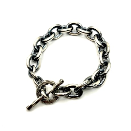 【廃盤・希少】ハチェットメタルワークスタジオ　ブレスレット　小豆チェーン 廃盤・希少】ハチェットメタルワークスタジオ ブレスレット 小豆