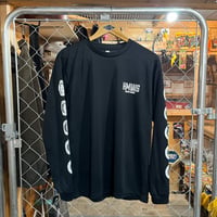 "HAND" Dry Long Sleeve Tee BLACK