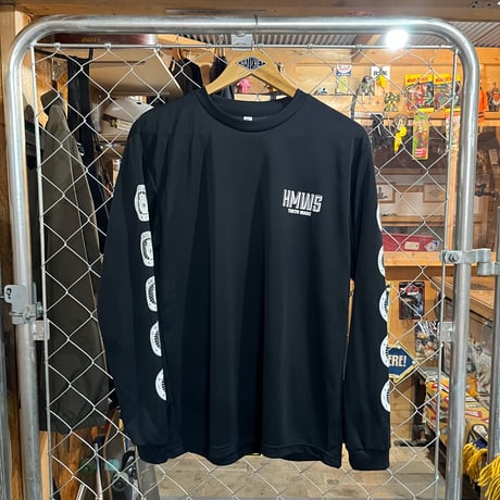 "HAND" Dry Long Sleeve Tee BLACK