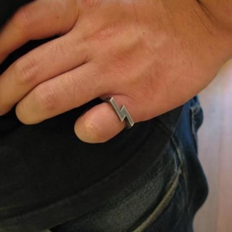 Silver925 HR-2-S "S" Ring