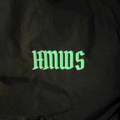 "H.M.W.S" Nylon Shoulder Bag(両面刺繍)