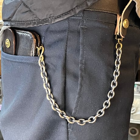 HW-14-SP "TRACKER" SilverPlating WalletChain 2