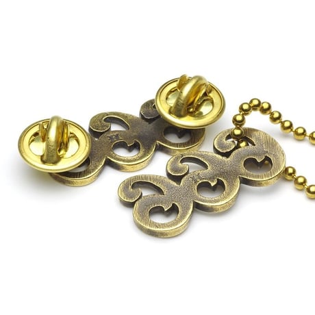 HPS-10-B "666" KeyRing/Pins