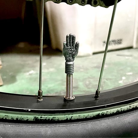 HBC-22-Al "HAND" ValveCap (仏式、英式用)