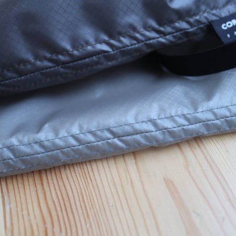 CORKSCREW×HATCHET "CORDURA®rip DRAWSTRING SACOCHE" DarkGray