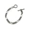 HB-26-S \"FIGARO\" Silver Chain Bracelet