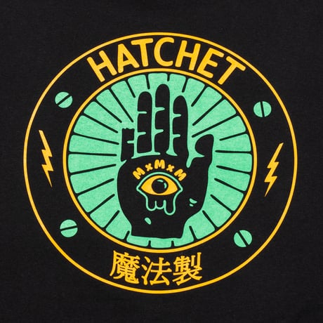 MAGICAL HATCHET MISFITS TEE "ORANGE"
