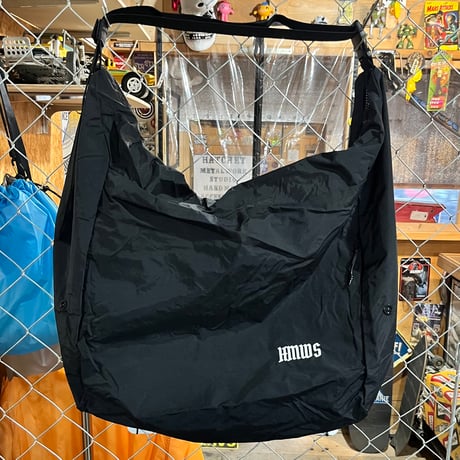 "H.M.W.S" Nylon Shoulder Bag(両面刺繍)
