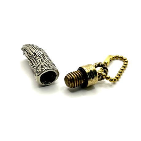 HK-9-GS "Rabbit  Foot" KeyRing