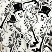 "HATCHET Man"  Glow In The Dark Sticker