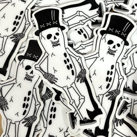 "HATCHET Man"  Glow In The Dark Sticker