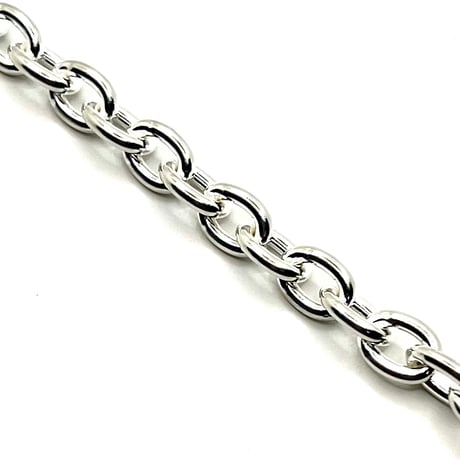 HB-27-S "SLENDER" Silver Chain Bracelet