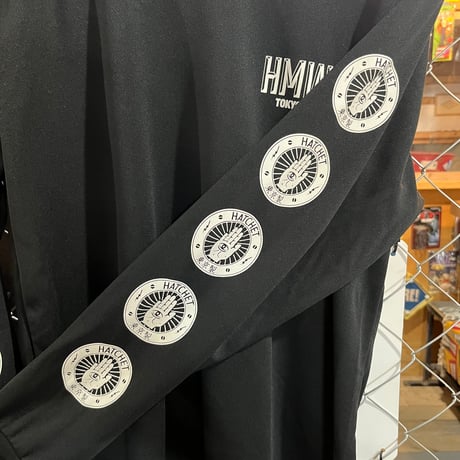 "HAND" Dry Long Sleeve Tee BLACK