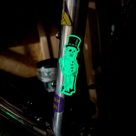 "HATCHET Man"  Glow In The Dark Sticker