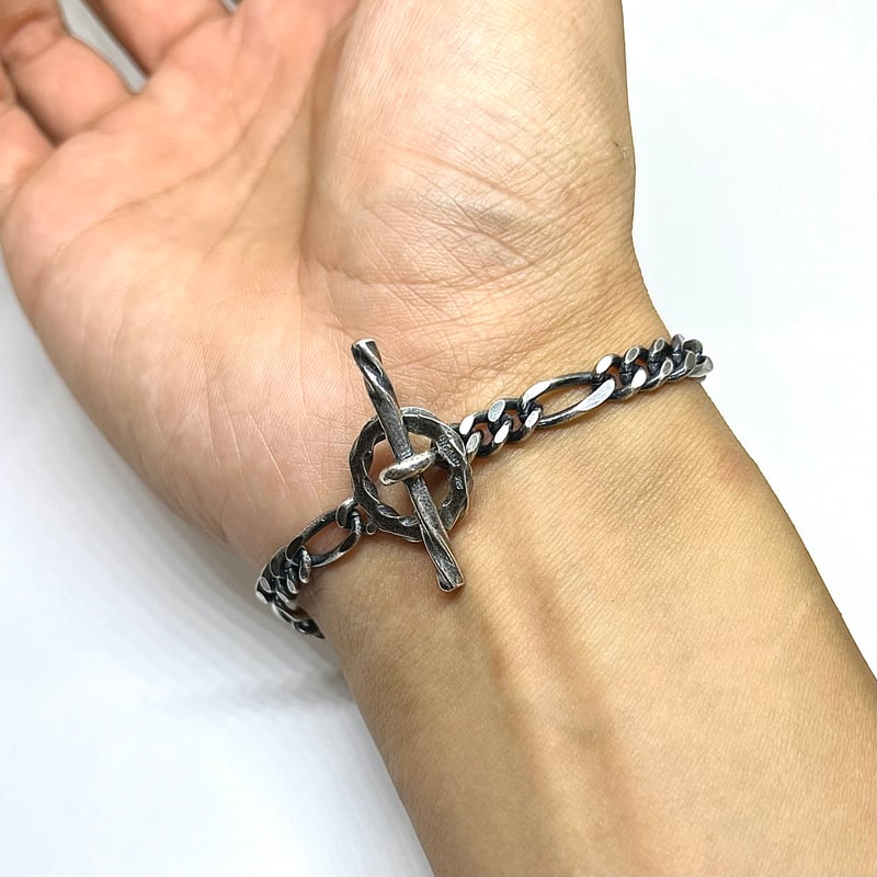 本日限定！niconico Silver Wavy Cuff ブレスレット b0007 ウルフブレスレット 【次回販売】8月30日から | Grayscale