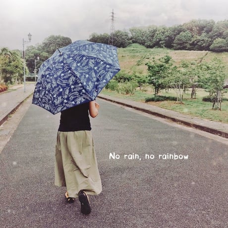 WHALE- umbrella　ネイビー