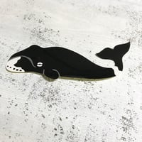 ダイカットステッカー・ホッキョククジラ