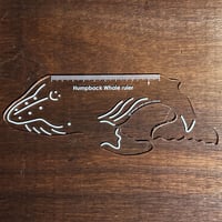 アクリ定規：ザトウクジラ