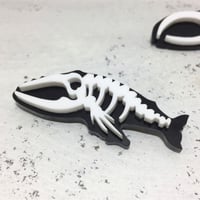 ホネホネ・ブローチ「ザトウクジラ」