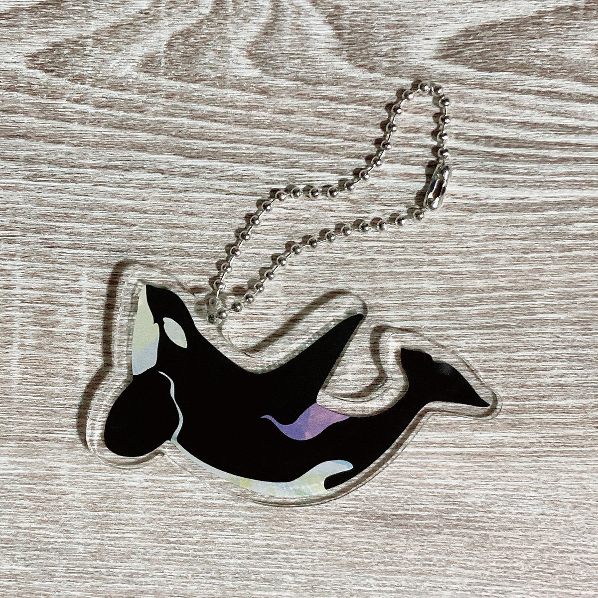アクリルキーホルダー：シャチ | クジラの雑貨屋さん