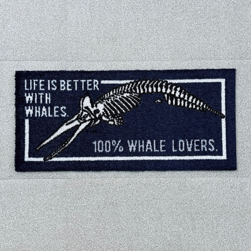 マッコウクジラ ホネホネマット | クジラの雑貨屋さん