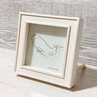 one line. whales マッコウクジラ
