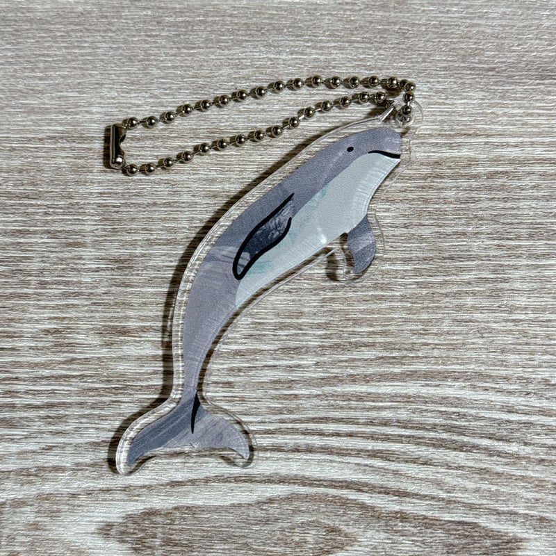 アクリルキーホルダー：スナメリA | クジラの雑貨屋さん