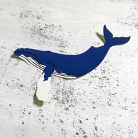 ダイカットステッカー・ザトウクジラ