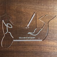 アクリ定規：シャチ