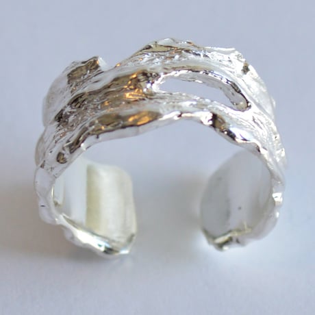 Drift wood ring & cuff SV925  #Free size