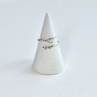 【Free size】sv925 original branch ring #F