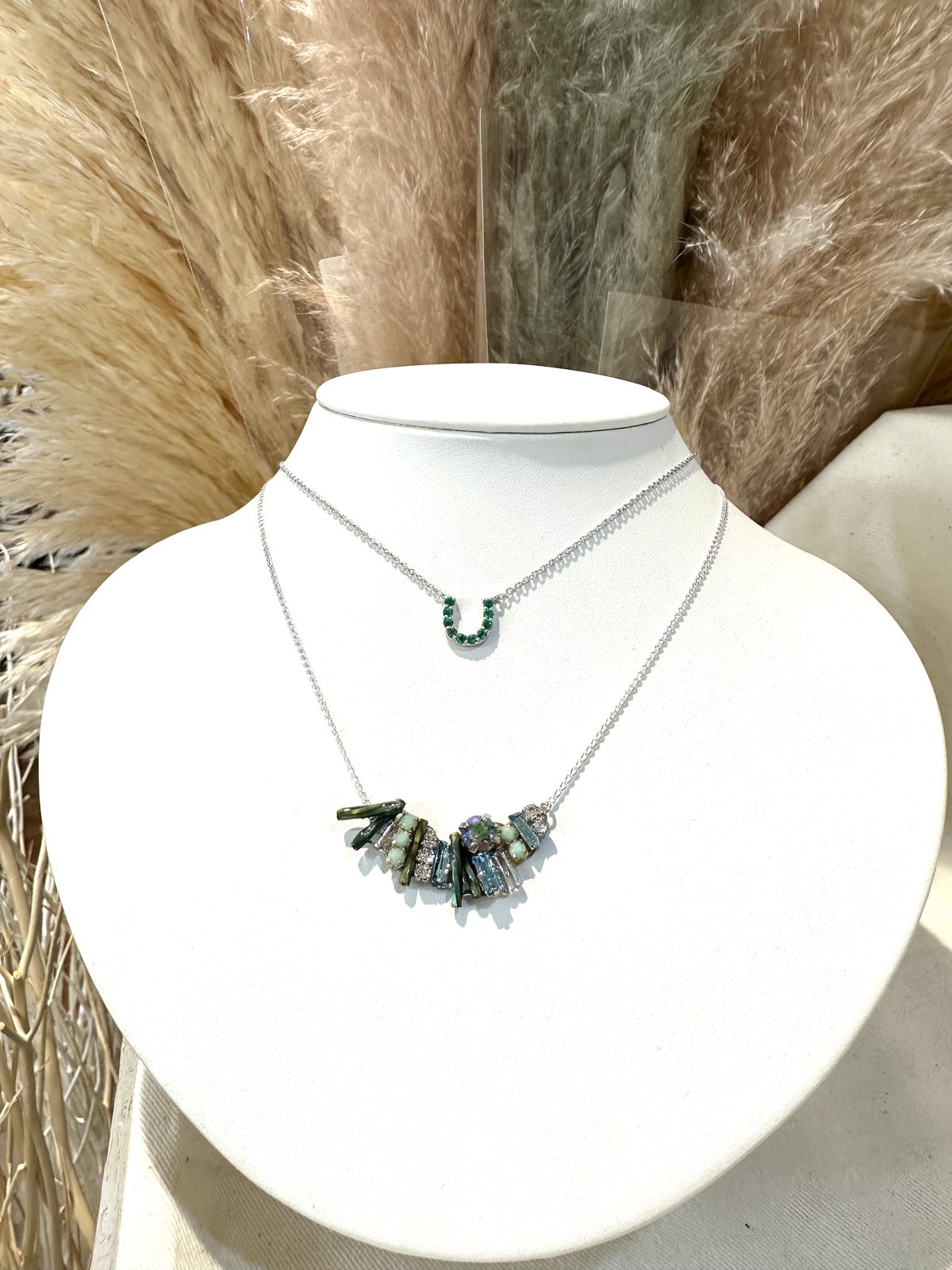 Soierie ビジュー　ネックレス　ピアス　セット　パイナップル Soierie ビジュー ネックレス ピアス セット パイナップル