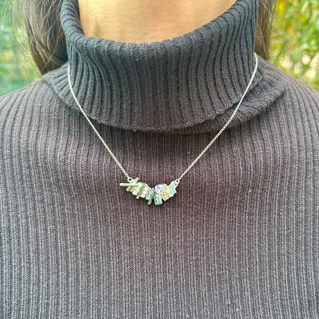 ビジューNecklace / blu