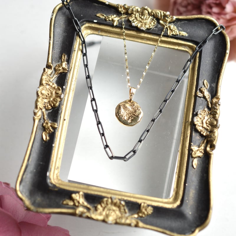 18KGP / Original coin pendant (ペンダントトップのみ) | Hu