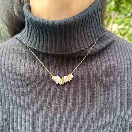 ビジューNecklace / pk