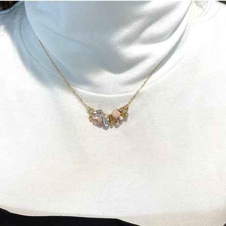 ビジューNecklace / pk