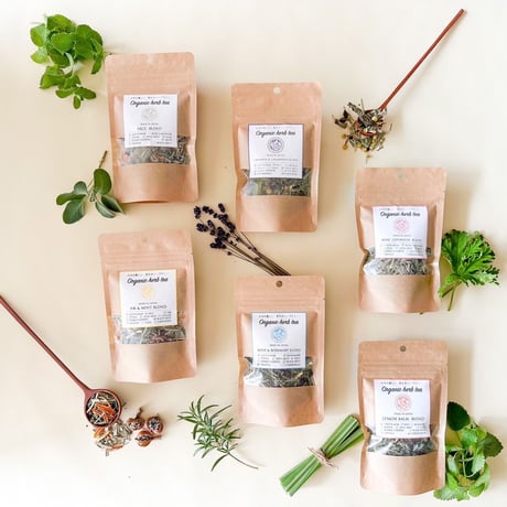 【送料込・ギフトラッピング無料・２パック】国産無農薬ハーブティ　ギフトに