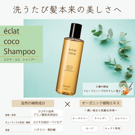 éclat coco シャンプー 250ml