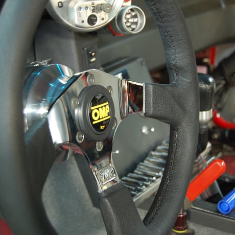 【新品】ＧＭ車用　ビレット　ステアリングボス ナチュラル　シボレー　GM　アメ車　修理　車検　カスタム
