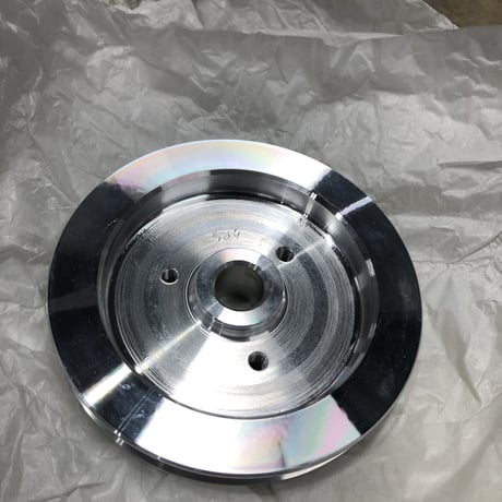 パワステプーリー　アルミビレット　FORD 1 グルーブ