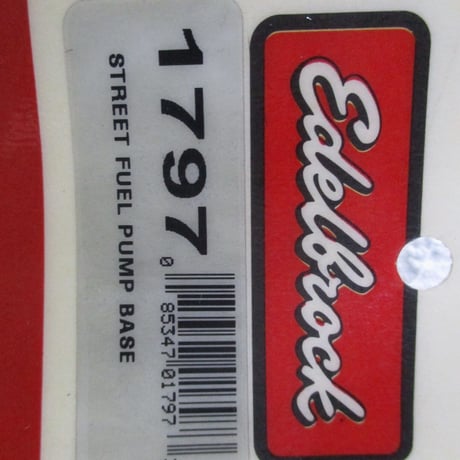 Edelbrock フューエルポンプベース