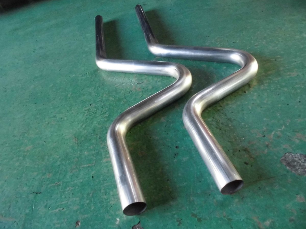 マフラー 60．5mm デフ超えパイプ 304ステンレス ワンオフ