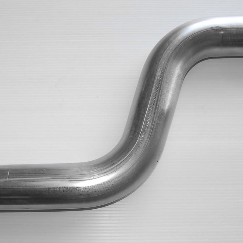 曲げパイプ S字オフセット 75° 60.5 304ステンレス ワンオフ マフラー