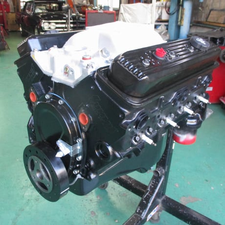 シボレー３５０エンジンＬＭ１リビルト　４ＢＯＬＴメイン　アルミヘッド　ＶＯＲＴＥＣ　ＮＥＷクランク　ピストン　カム