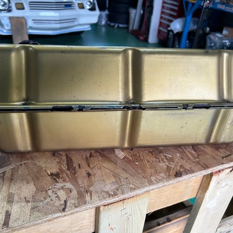 SB Ford 289 302 351バルブカバー Goldペイント